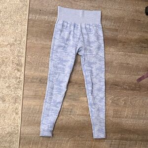 AYBL Camo Leggings - Light Perriwinkle